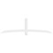 Ekena Millwork Bellingham Architectural Grade PVC Gable Bracket, 96"W x 28"H x 2"D x 4"F, 7/12 Pitch GBP096X28X0204BEL00 - alternate 2